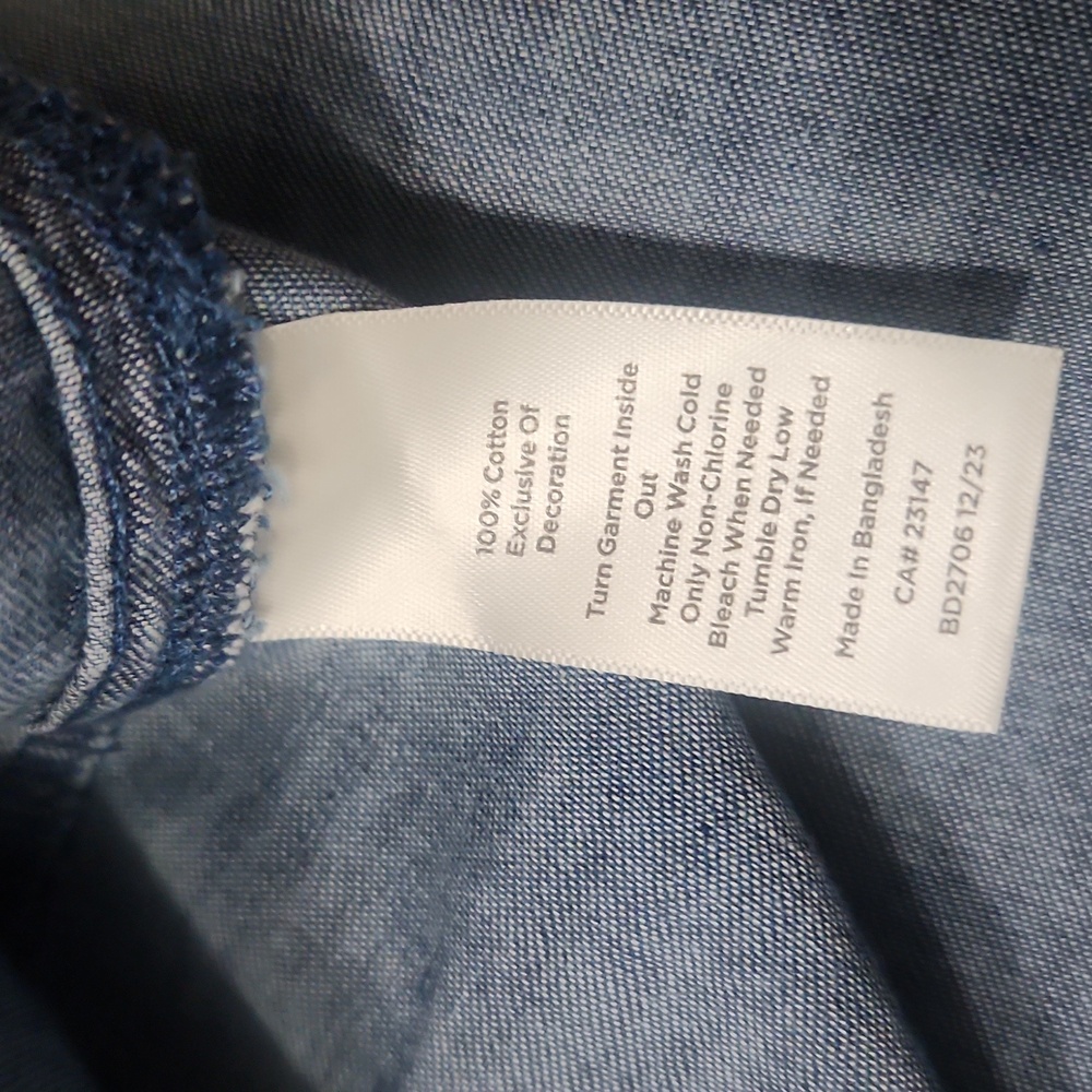 Talbots Tie Front Top - Picture 6 of 6
